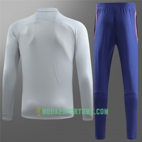 Atlético Madryt Komplet Bluzy Treningowe Szary Biały 2018/19